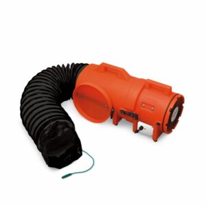 Axial 8inch Plastic Blower with Canister